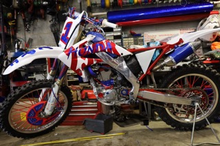 CRF250R Progress